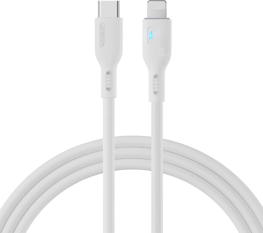 Kabel Joyroom Premium Series A13 Lightning / USB-C 20W 2m - bílý
