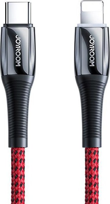Kabel Joyroom S-1224K2 USB-C / Lightning PD 20W 2,4A 1,2m - červený