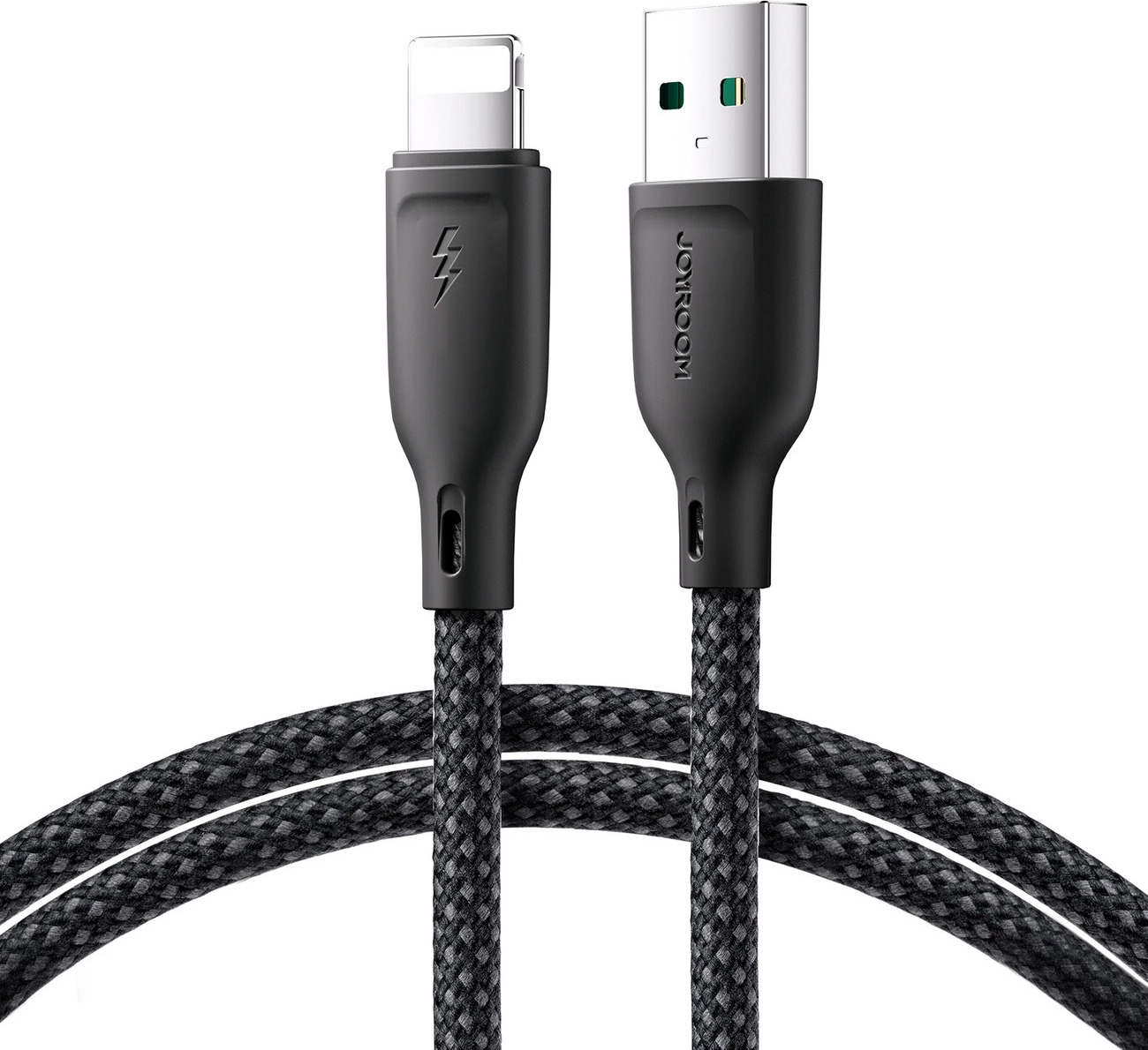 Kabel Joyroom Multi-Color Series S-A34 USB-A / Lightning 3A 1m - černý