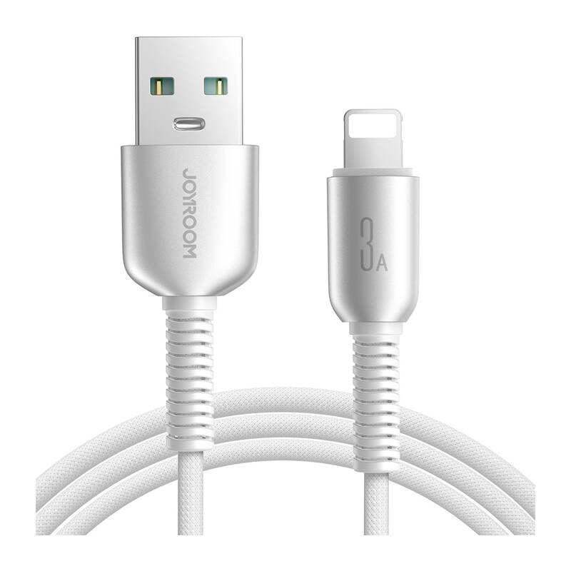 Kabel Joyroom S-A51 Cutting-Edge Series 3A USB-A - Lightning 1,2 m - světle šedý