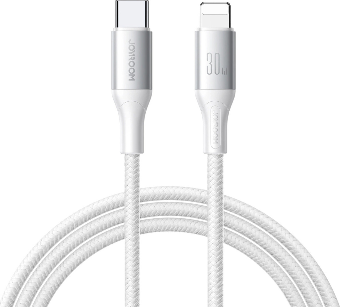 Kabel Joyroom S-A28 Flash Series 30W USB-C - Lightning 2m - bílý