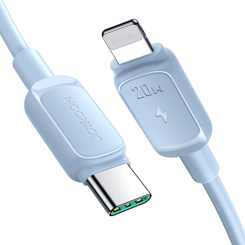 Kabel Joyroom Multi-Color Series A14 USB-C / Lightning 20W 1,2 m - modrý