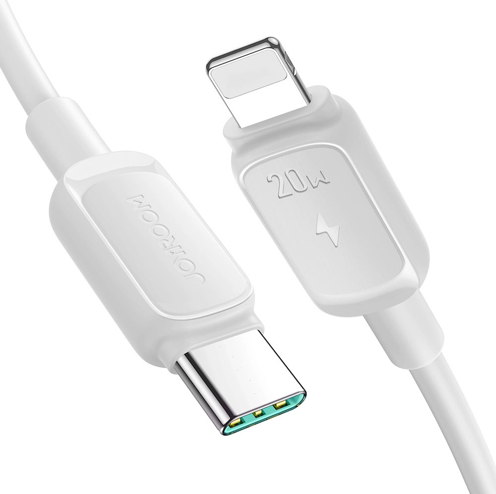 Kabel Joyroom Multi-Color Series A14 USB-C / Lightning 20W 1,2 m - bílý