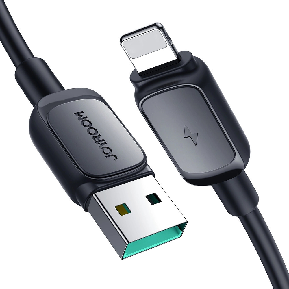 Kabel Joyroom Multi-Color Series A14 Lightning / USB-A 2,4A 2 m - černý