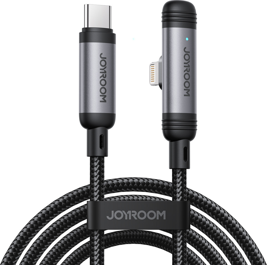 Kabel Joyroom S-A56 EnjoyX Series 90° USB-C - Lightning 30W 1,2 m - černý