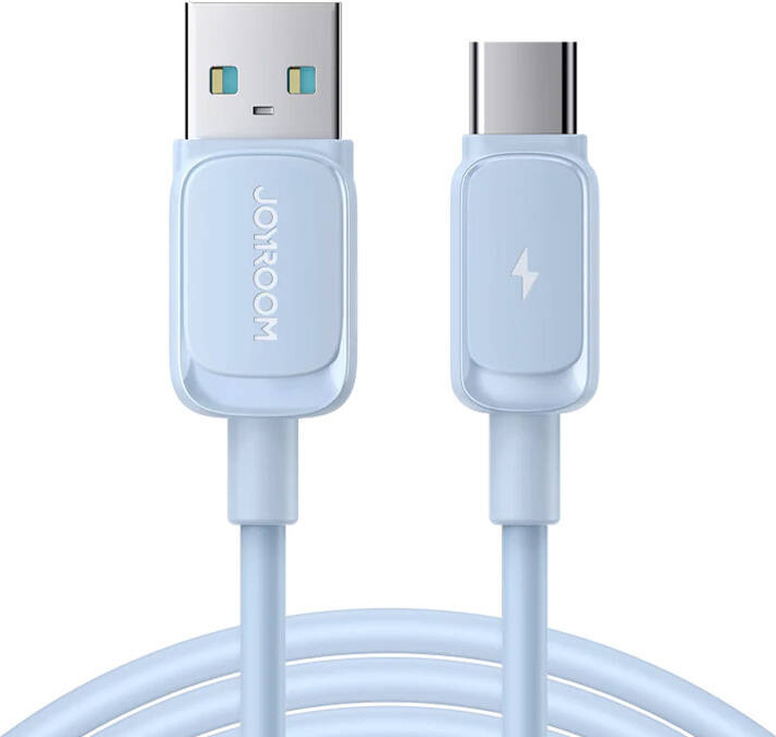 Kabel Joyroom Multi-Color Series A14 USB-A / USB-C 3A 1,2 m - modrý