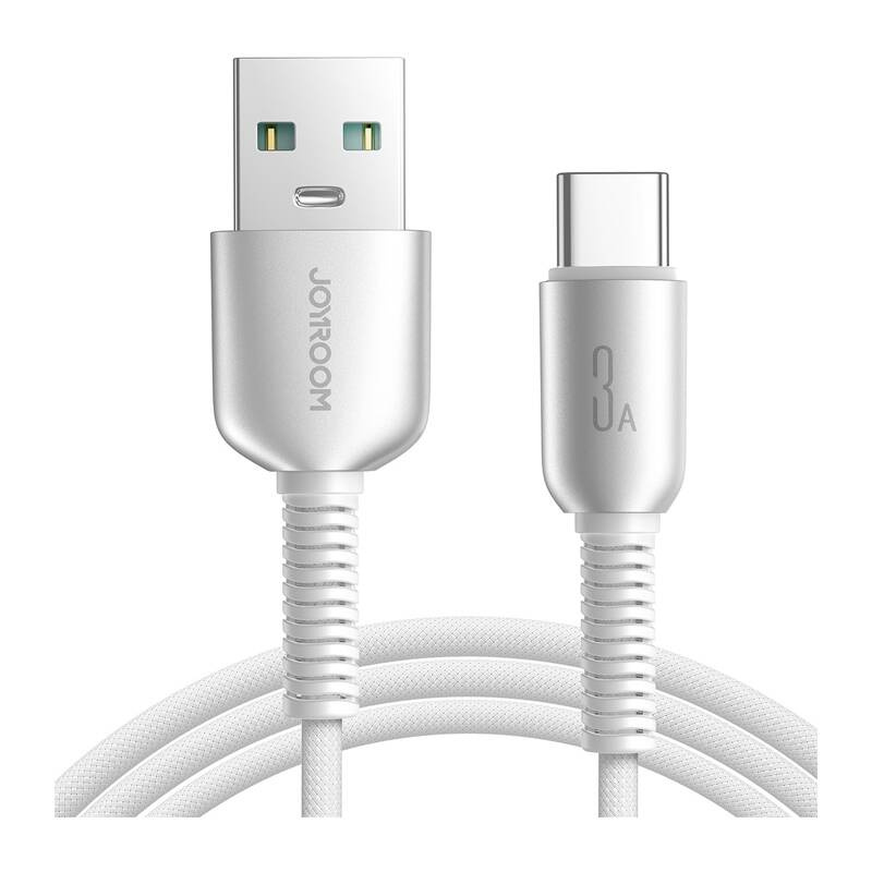 Kabel Joyroom S-A51 Cutting-Edge Series 3A USB-A - USB-C 1,2 m - světle šedý