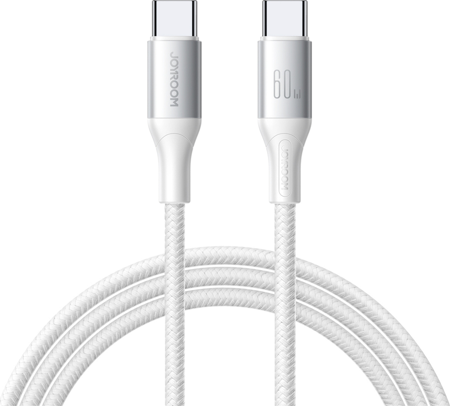 Kabel Joyroom S-A28 Flash Series 60W USB-C - USB-C 1m - bílý