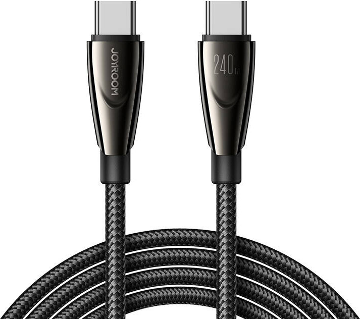 Kabel Joyroom Pioneer řady SA31-CC5 USB-C / USB-C 240W 1,2 m - černý