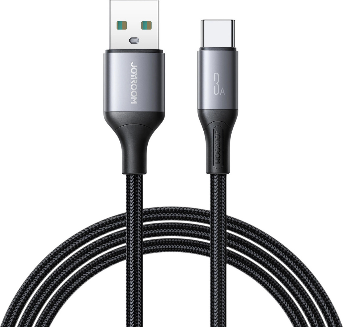 Kabel Joyroom S-A28 Flash Series 3A USB-A - USB-C 2m - černý