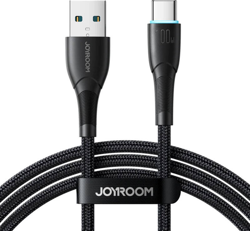 Kabel Joyroom Starry řady SA32-AC6 100W USB-A / USB-C 1m - černý