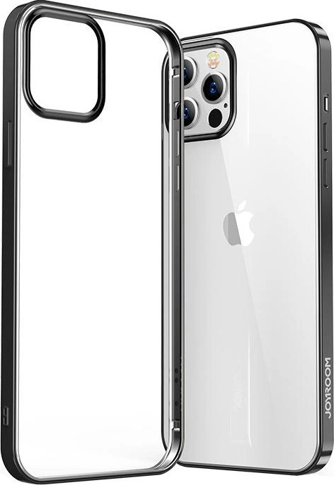 Ultra tenký kryt Joyroom New Beautiful Series s galvanicky pokoveným rámem pro iPhone 12 Pro Max černý (JR-BP796)