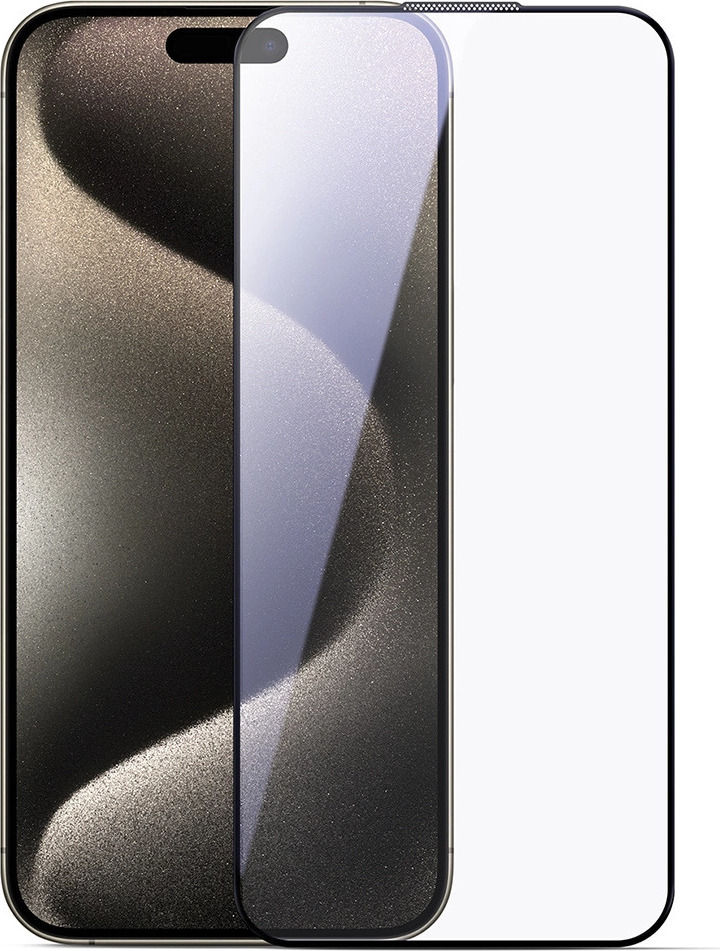 Tvrzené sklo Joyroom JR-MLG0276 2.5D HD odolné proti prachu s černým rámečkem pro iPhone 15/16