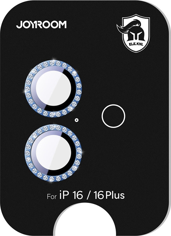 Ochranné sklo Joyroom JR-MSJ0273 pro iPhone 16/16 Plus s čočkami - modré