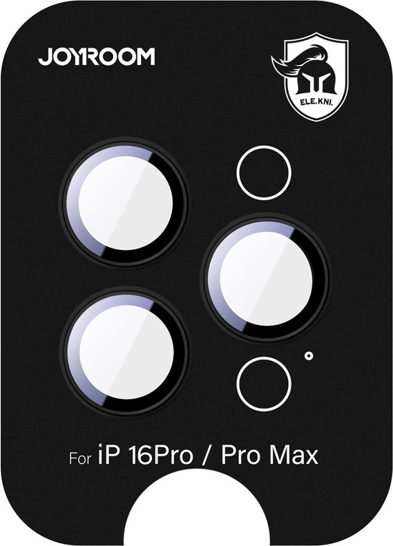 Ochranné sklo Joyroom JR-MFY0260 pro iPhone 16 Pro/16 Pro Max s čočkami - černé