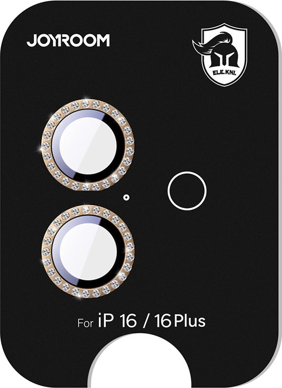Ochranné sklo Joyroom JR-MSF0306 pro iPhone 16 Pro/16 Pro Max s čočkami - hnědé