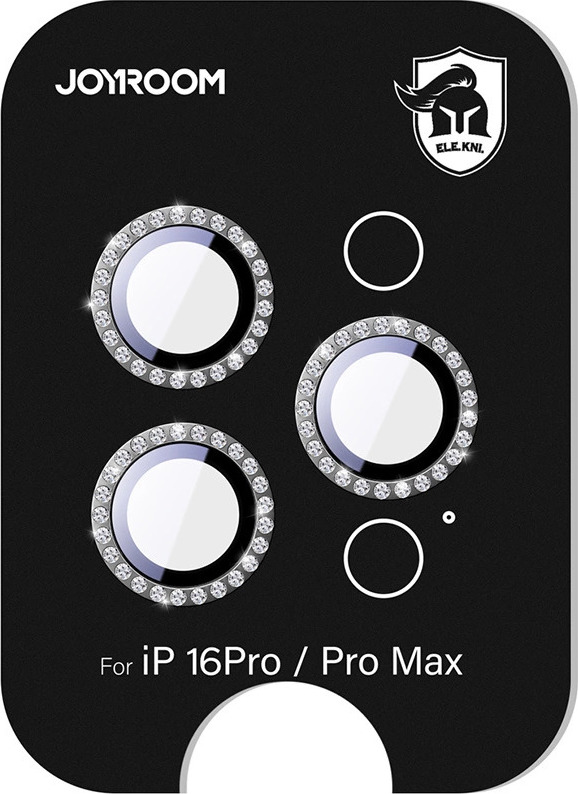 Ochranné sklo Joyroom JR-MSJ0307 pro iPhone 16 Pro/16 Pro Max s čočkami - černé