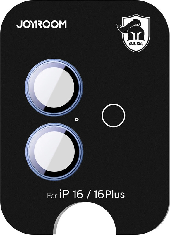 Ochranné sklo Joyroom JR-MFY0257 pro iPhone 16/16 Plus s čočkami - modré