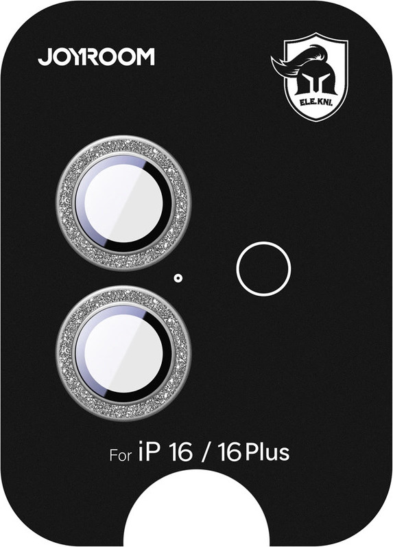 Ochranné sklo Joyroom JR-MSF0299 pro iPhone 16/16 Plus s čočkami - stříbrné