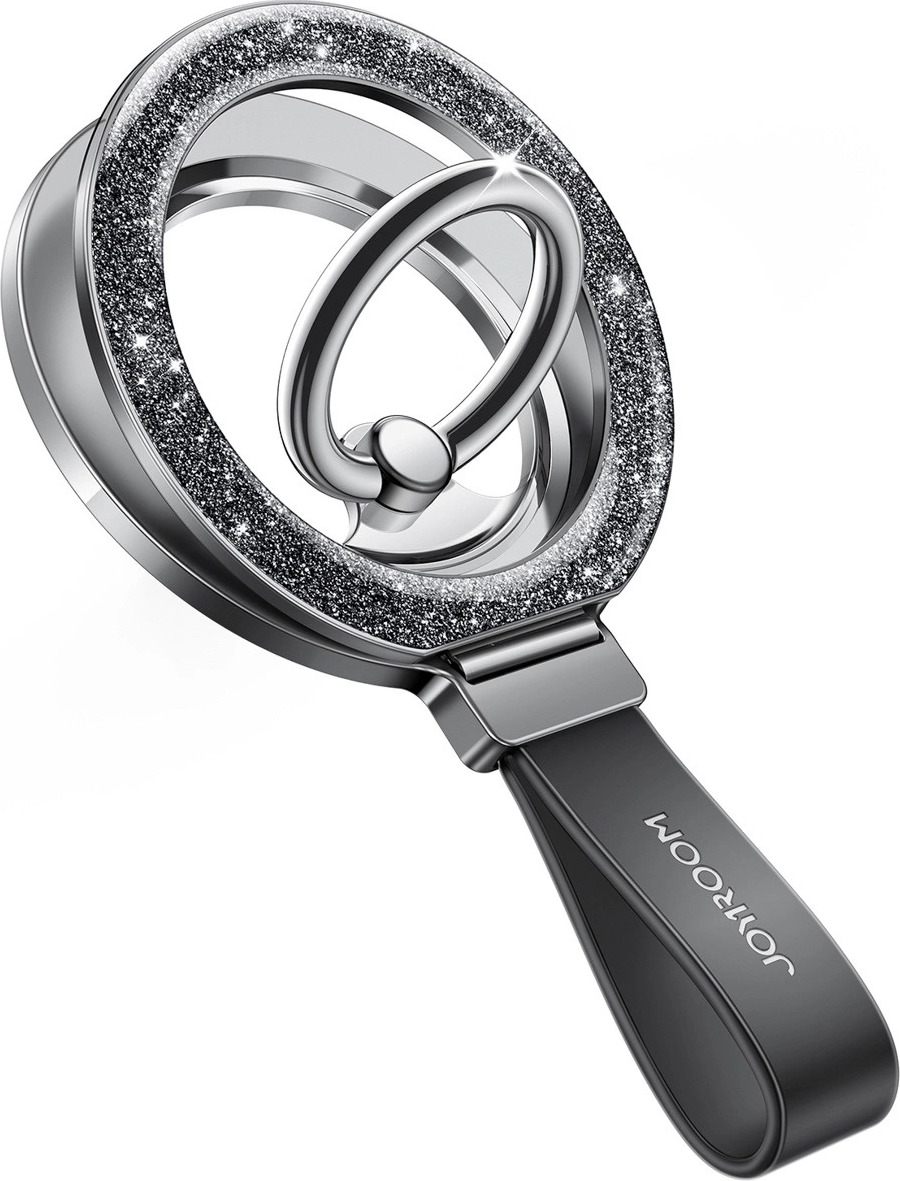 Magnetický držák ring na prst Joyroom JR-ZS425 - černý