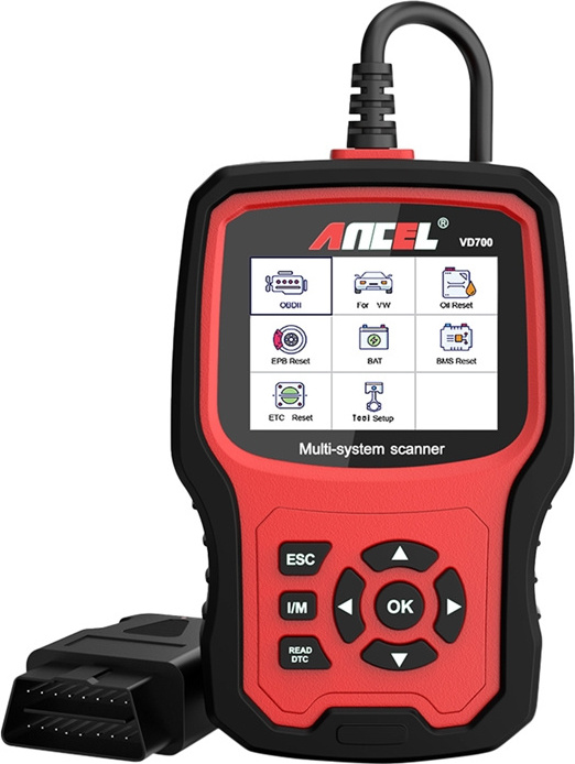 Diagnostický skener OBD2 Ancel VD700