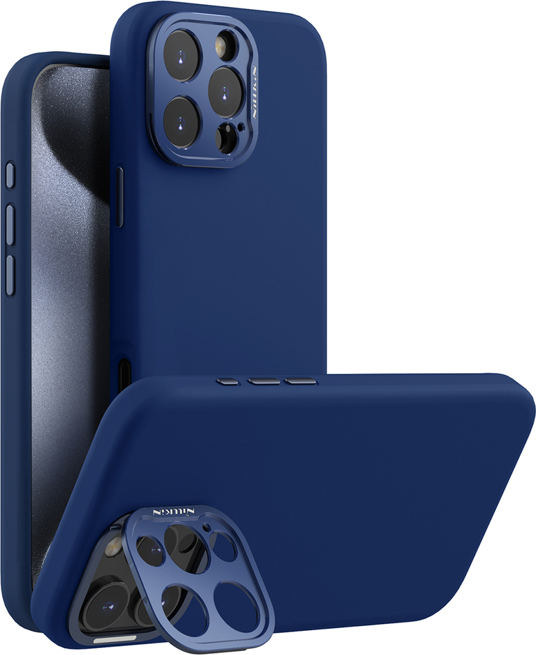 Nillkin Magnetický kryt LensWing Prop AP pro iPhone 16 Pro modrý
