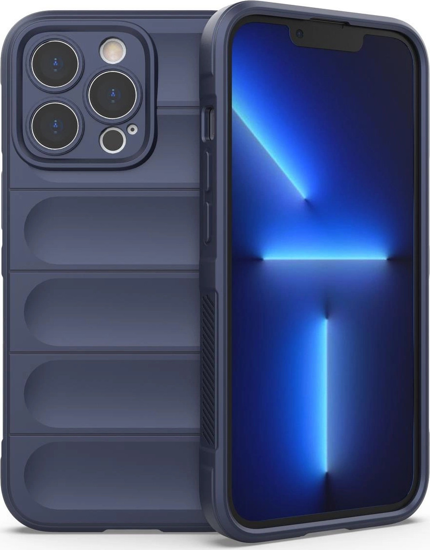 Pouzdro Magic Shield Case pro iPhone 13 Pro Max tmavě modré