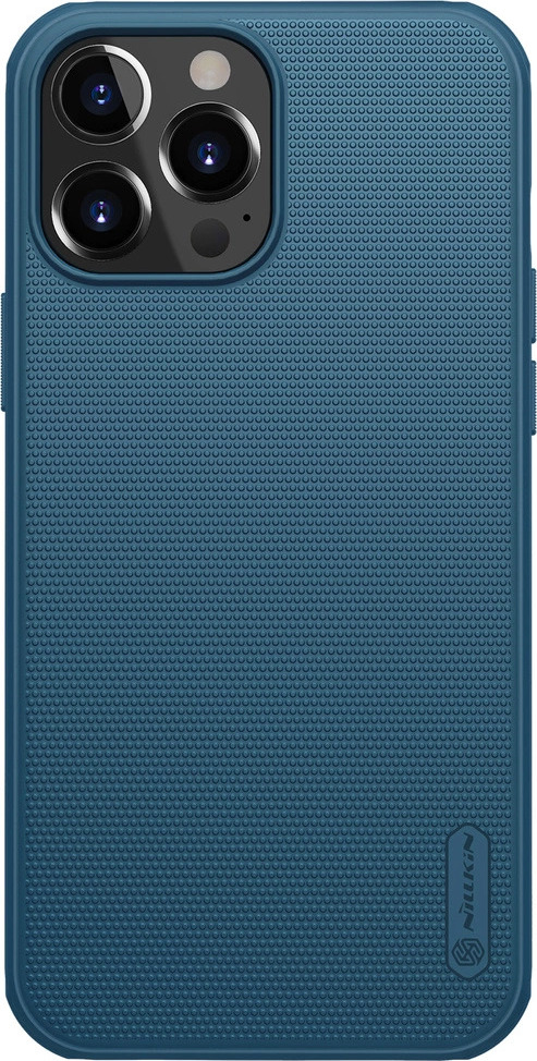 Reinforced kryt Nillkin Super Frosted Shield pro iPhone 13 Pro Max, modrý