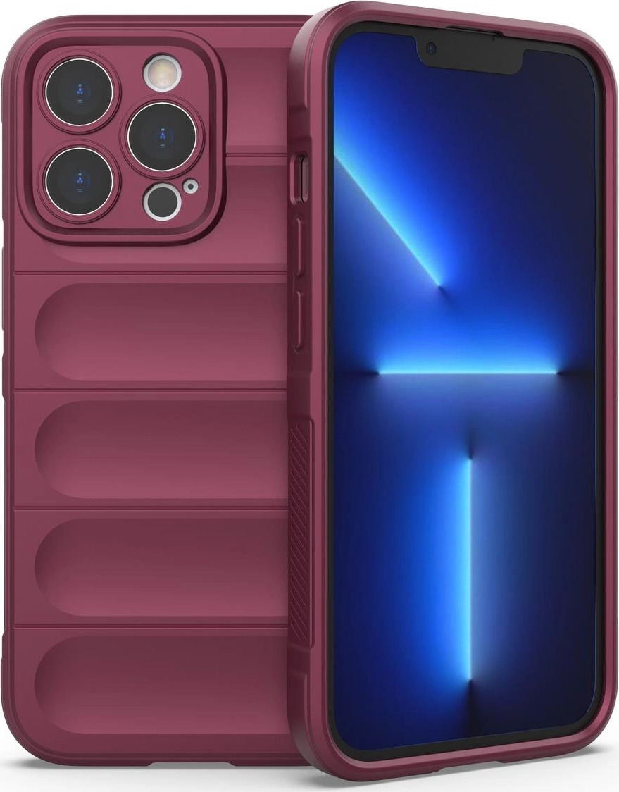 Kryt Magic Shield pro iPhone 13 Pro Max, vínový