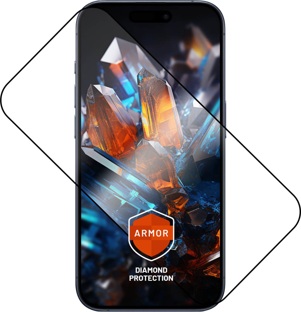 Ultra odolné tvrzené sklo FIXED Armor s Anti-dust aplikátorem a AR vrstvou pro Apple iPhone 17 Pro, černé