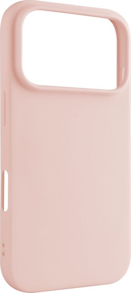 Zadní pogumovaný kryt FIXED Story pro Apple iPhone 17 Pro, růžový