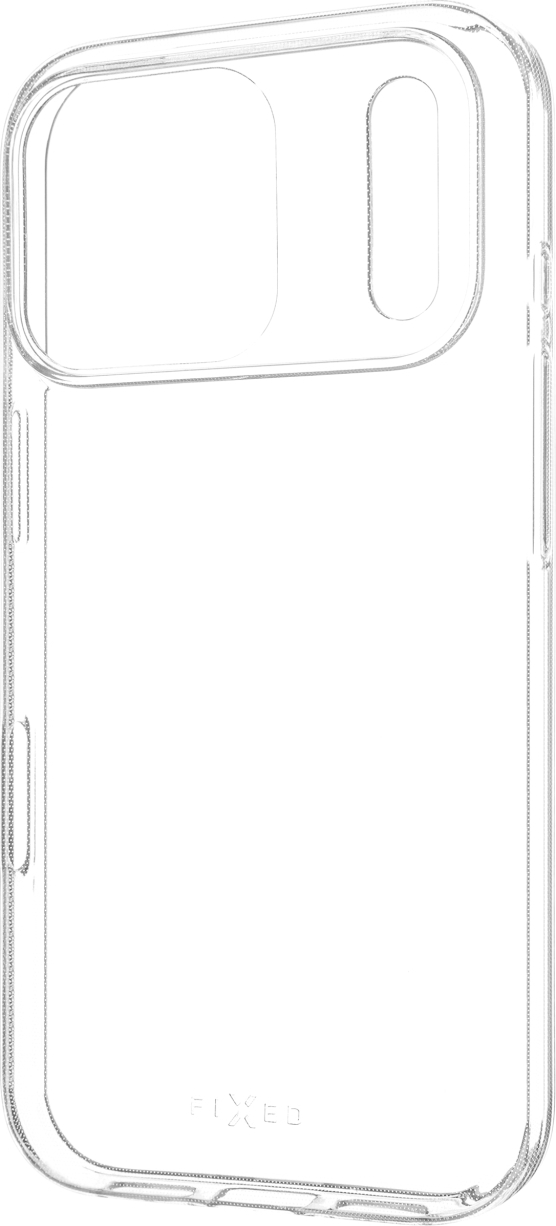 Ultratenký TPU gelový kryt FIXED Story Slim pro Apple iPhone 17 Pro, 0,6 mm, čirý