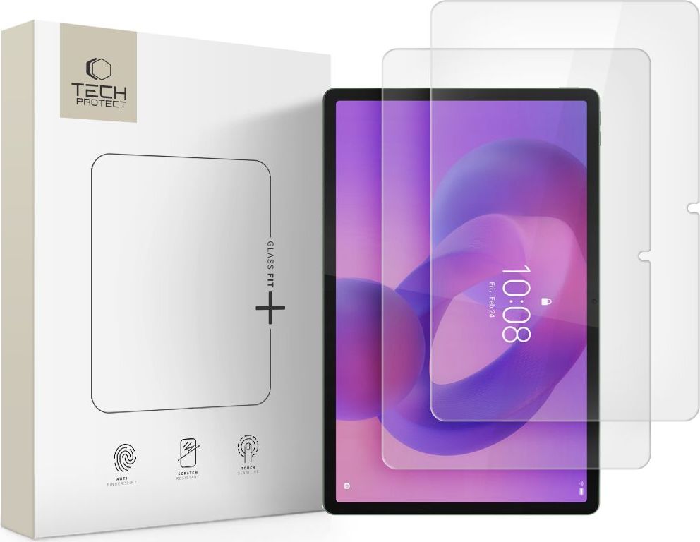 Tvrzené sklo TECH-PROTECT GLASS FIT+ 2-PACK LENOVO IDEA TAB 11.0 TB-336 CLEAR