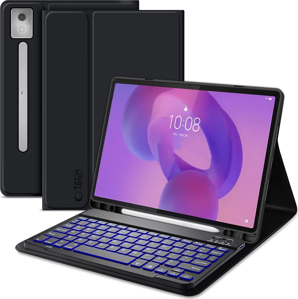 TECH-PROTECT SC PEN + KEYBOARD LENOVO IDEA TAB PRO / PRO MT 12.7 TB-373 BLACK
