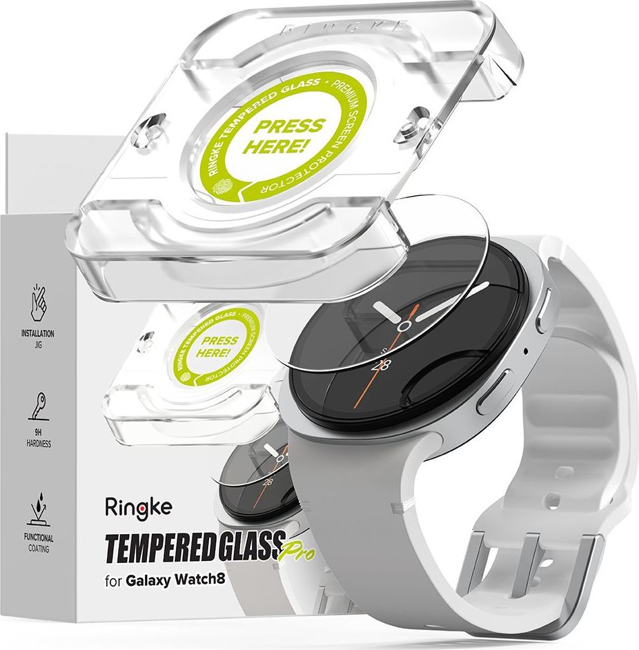 Tvrzené sklo RINGKE TEMPERED GLASS PRO 2-PACK GALAXY WATCH 8 (40 MM) CLEAR
