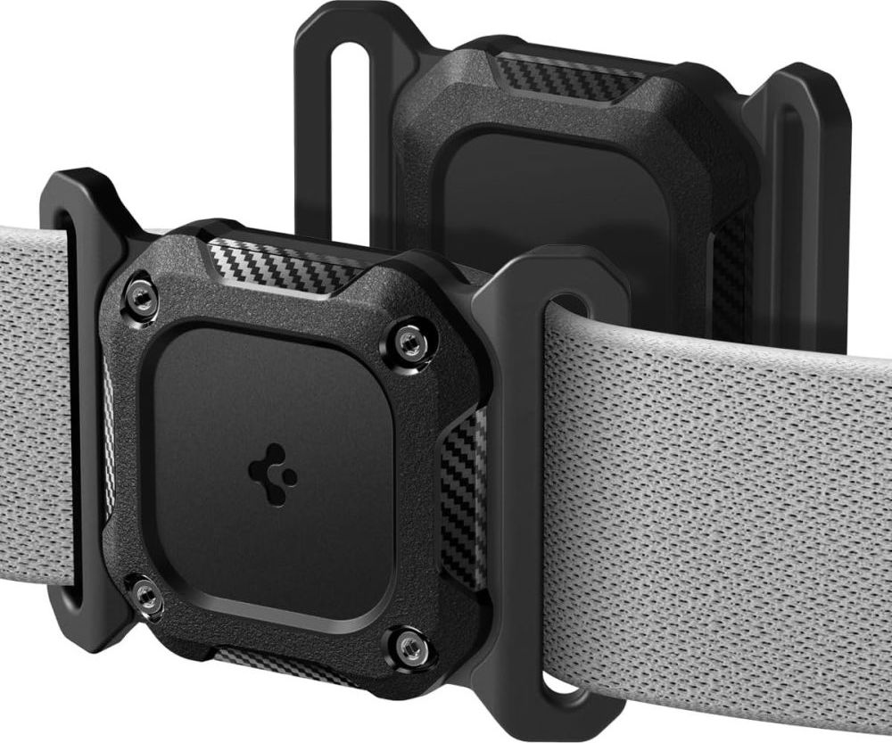 SPIGEN TOUGH ARMOR APPLE AIRTAG FOR PET COLLAR BLACK