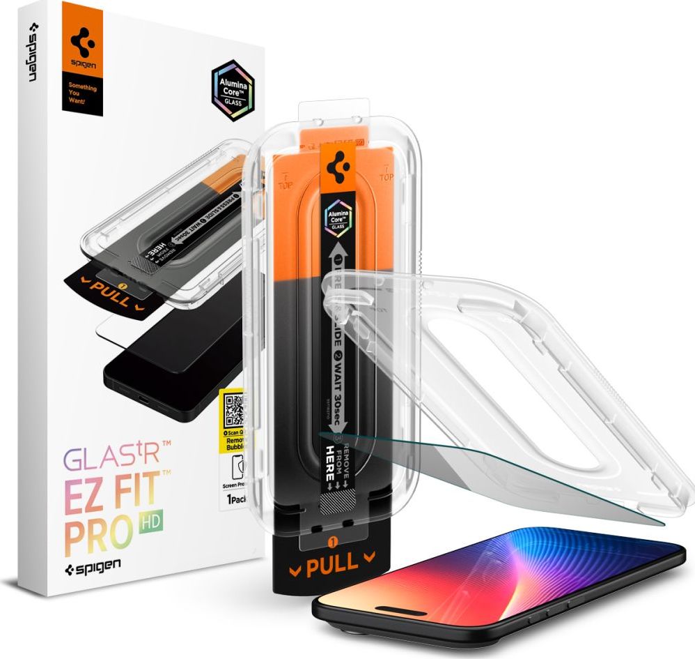Zatmavující tvrzené sklo SPIGEN GLAS.TR ”EZ FIT PRO” IPHONE AIR PRIVACY