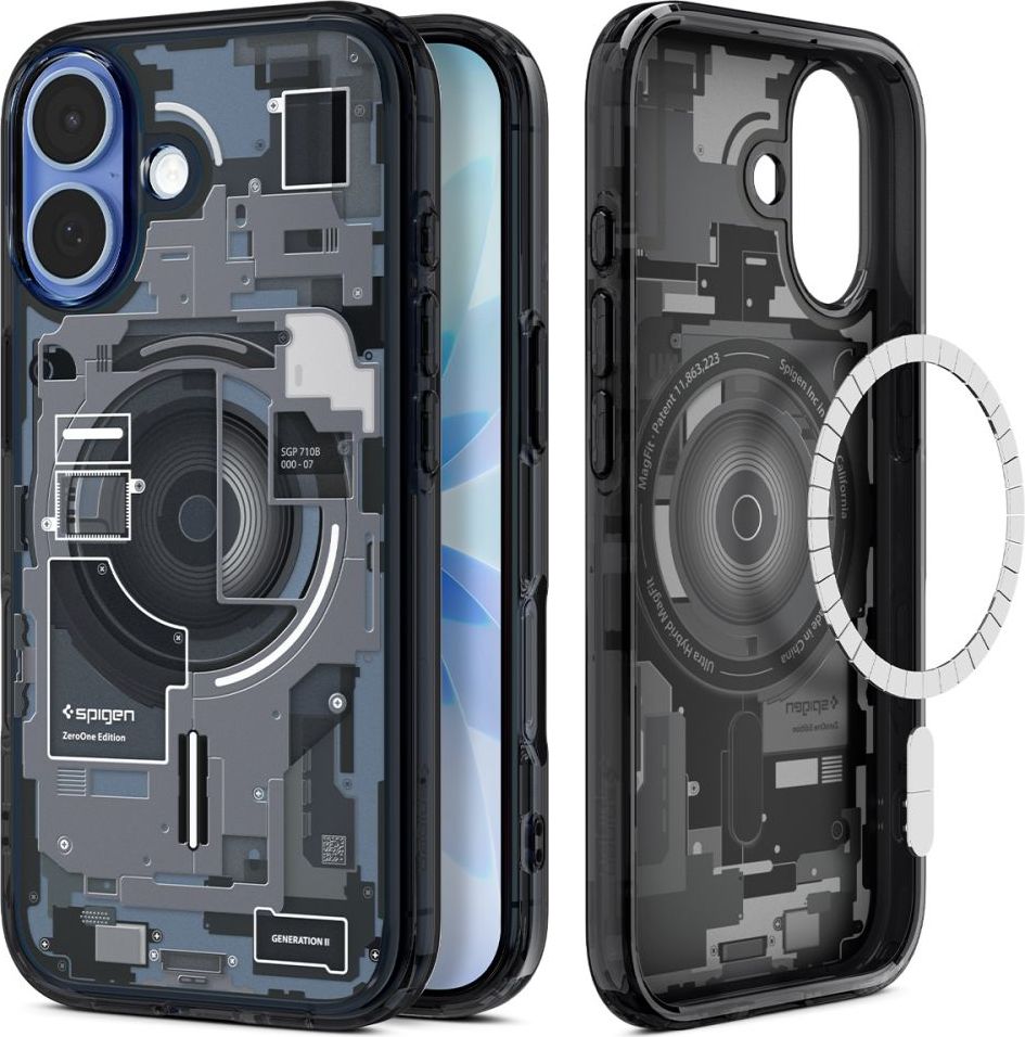 SPIGEN ULTRA HYBRID MAG MAGSAFE IPHONE 17 ZERO ONE BLACK