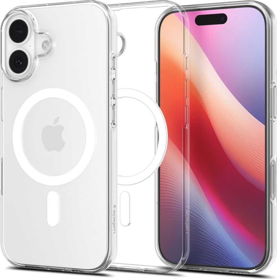SPIGEN LIQUID CRYSTAL MAG MAGSAFE IPHONE 17 CLEAR/WHITE