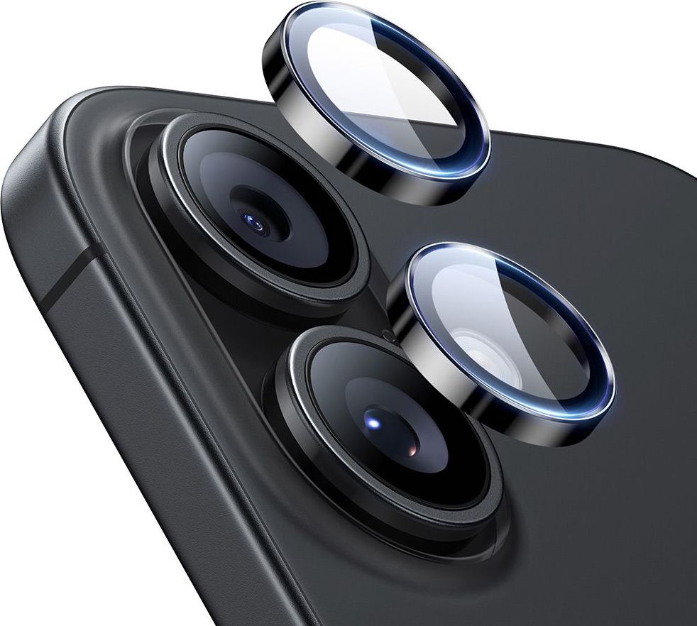 ESR ARMORITE CAMERA PROTECTOR ochranné sklo na čočku fotoaparátu IPHONE 16 / 16 PLUS / 17 BLACK