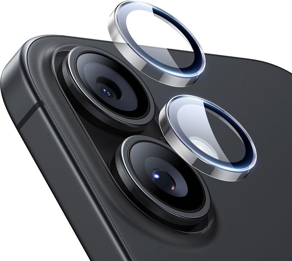 ESR ARMORITE CAMERA PROTECTOR ochranné sklo na čočku fotoaparátu IPHONE 16 / 16 PLUS / 17 CLEAR