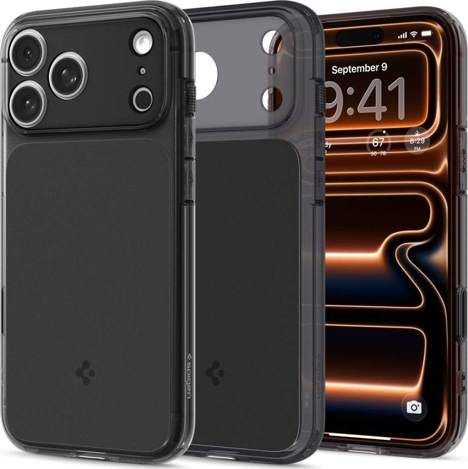 SPIGEN ULTRA HYBRID ”T” MAG MAGSAFE IPHONE 17 PRO MATTE BLACK
