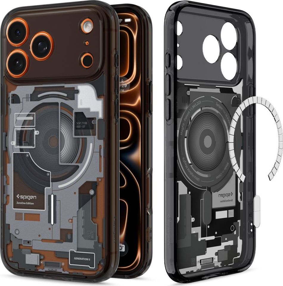 SPIGEN ULTRA HYBRID MAG MAGSAFE IPHONE 17 PRO ZERO ONE BLACK