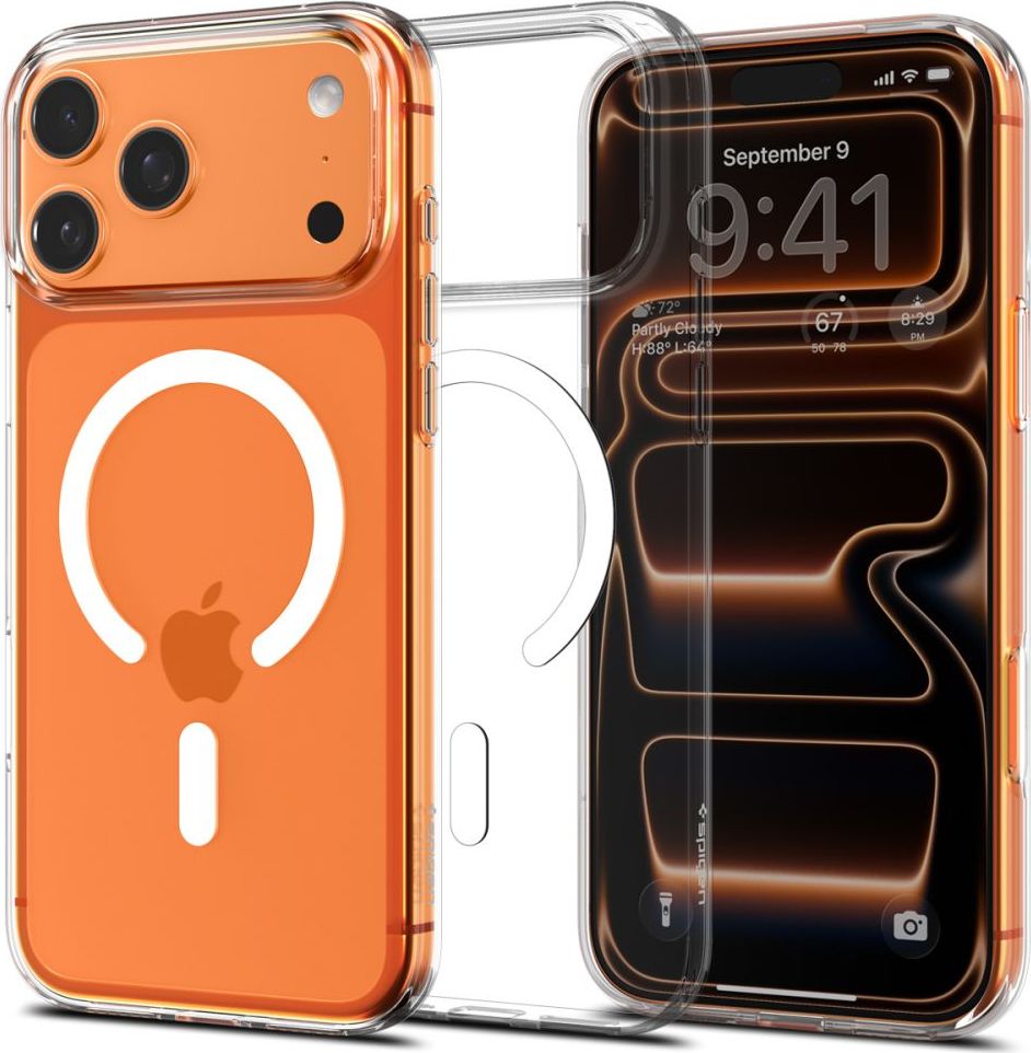 SPIGEN LIQUID CRYSTAL MAG MAGSAFE IPHONE 17 PRO CLEAR/WHITE