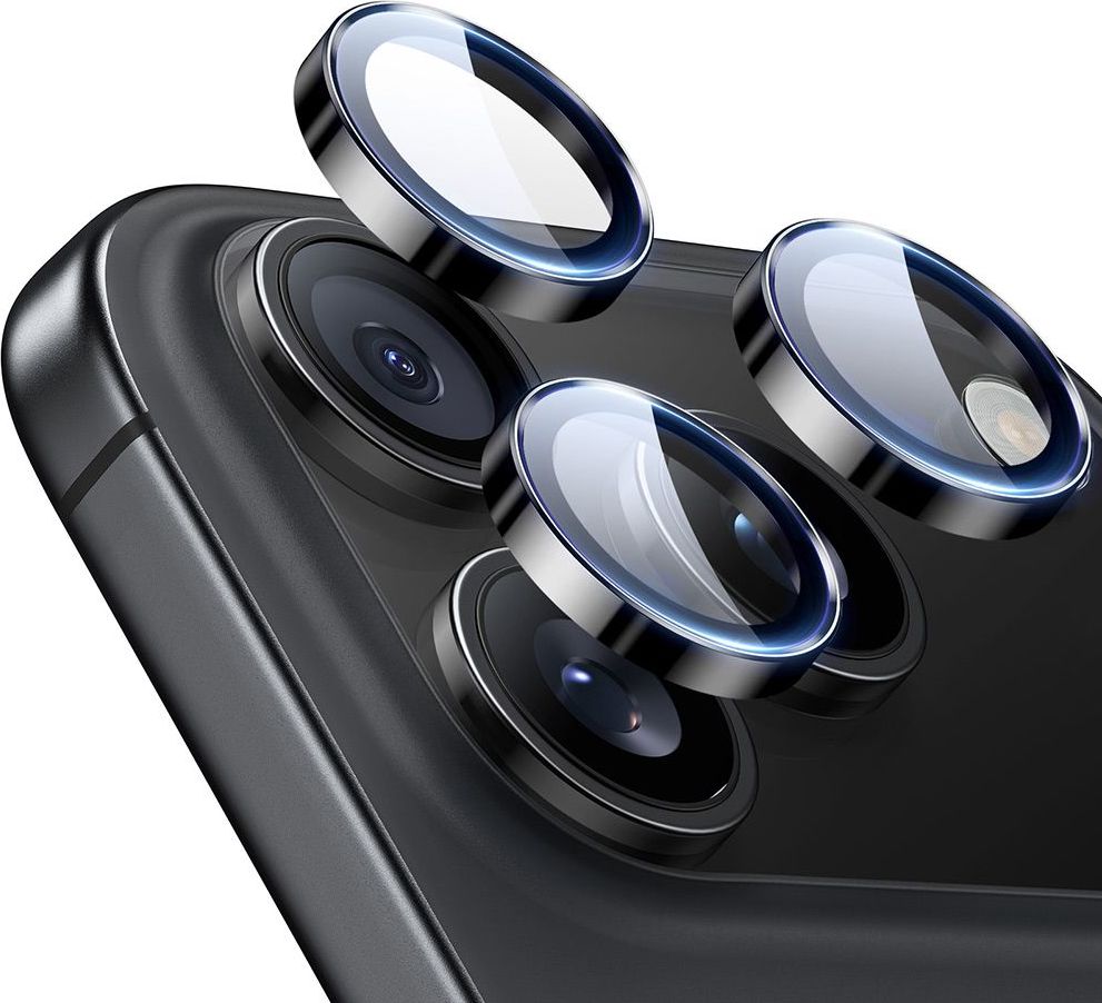 ESR ARMORITE CAMERA PROTECTOR ochrana čočky fotoaparátu IPHONE 14 PRO / PRO MAX / 15 PRO / MAX / 16 PRO / MAX / 17 PRO / MAX BLACK