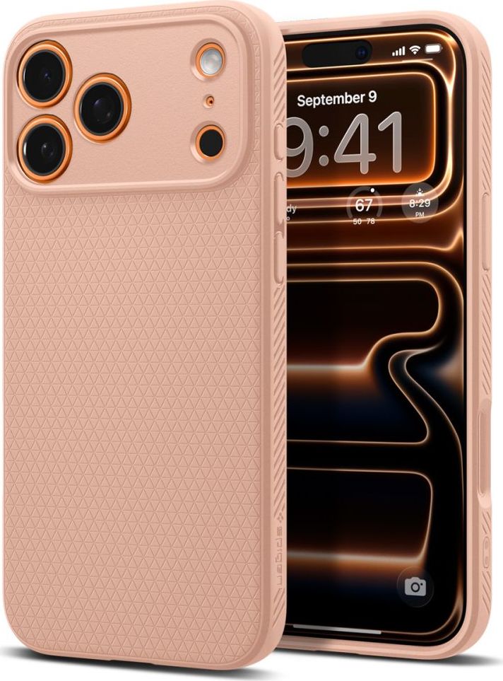 SPIGEN LIQUID AIR IPHONE 17 PRO MAX ROSE TITANIUM