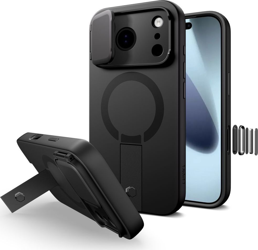 TECH-PROTECT KEVLAR AURA MAGSAFE IPHONE 17 PRO MAX BLACK