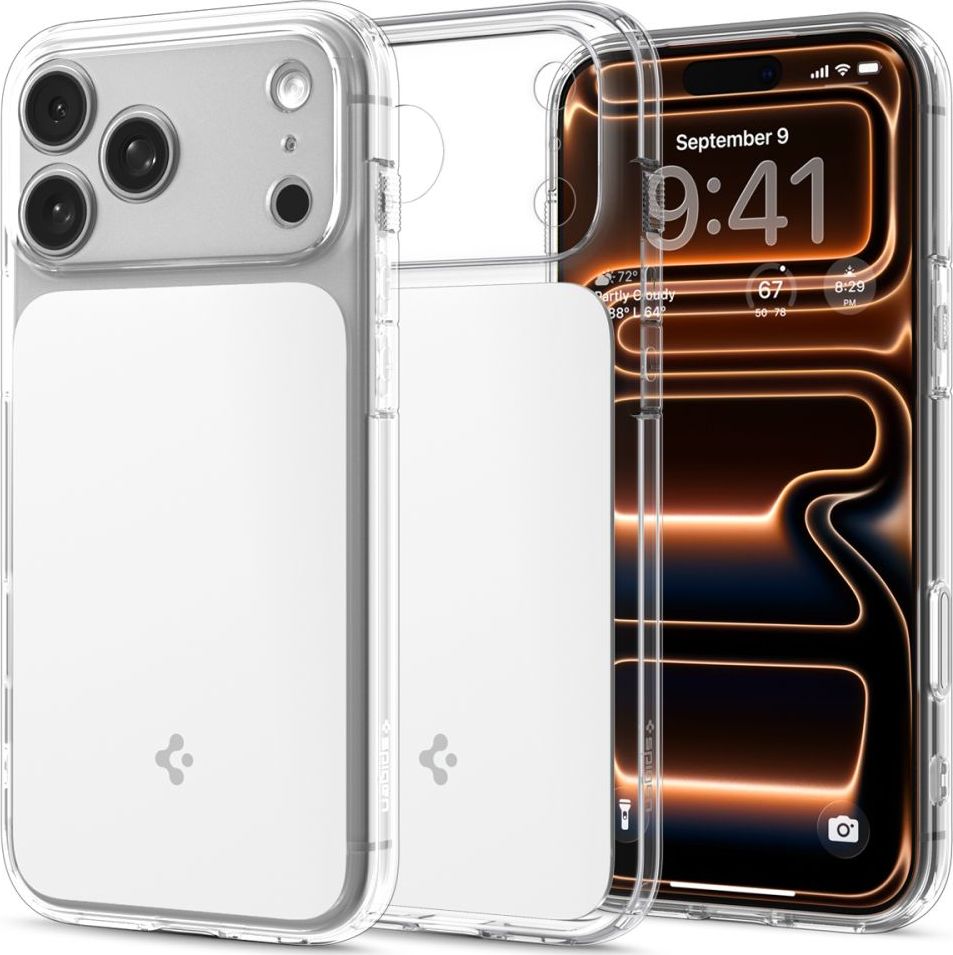 SPIGEN ULTRA HYBRID ”T” MAG MAGSAFE IPHONE 17 PRO MAX GLOSSY WHITE