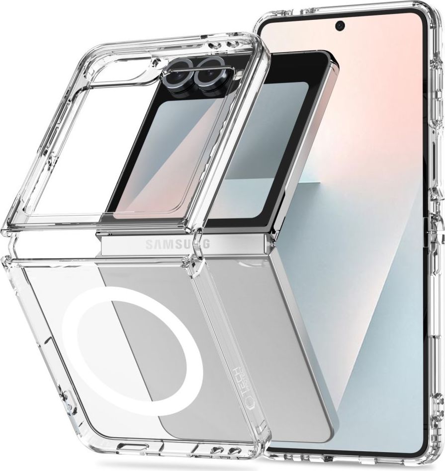 Levně TECH-PROTECT FLEXAIR HYBRID MAGSAFE GALAXY Z FLIP 6 / 7 FE CLEAR