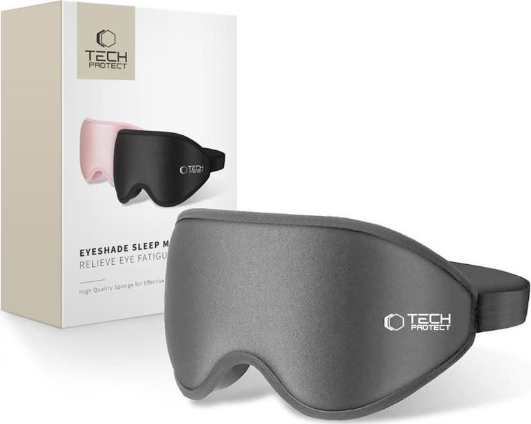 TECH-PROTECT EYESHADE SLEEP MASK GREY